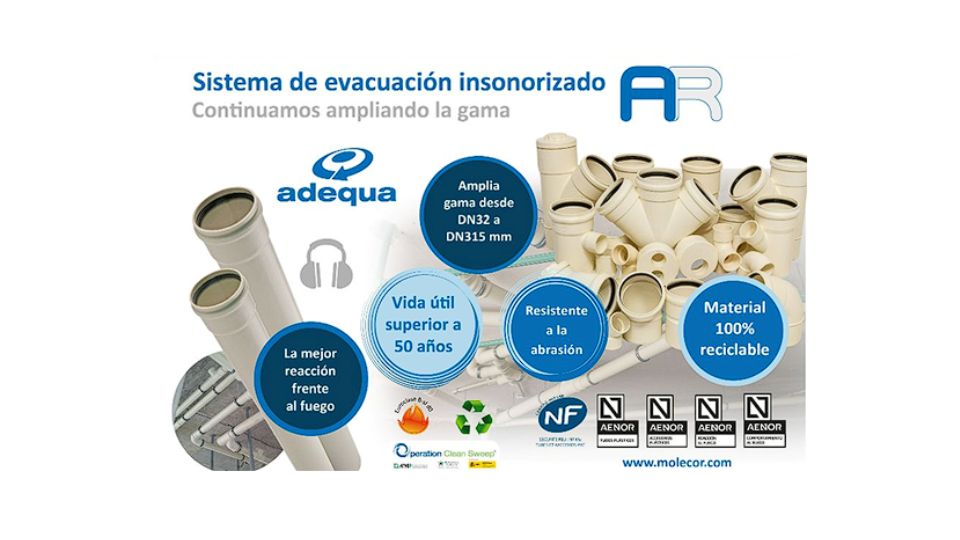 Amplia gama de molecor