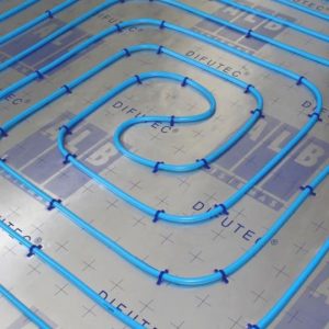 Sistema de climatización por suelo radiante de ALB